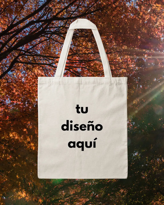 Tote Bag de Manta 100% Personalizable (Tu Diseño Aquí)