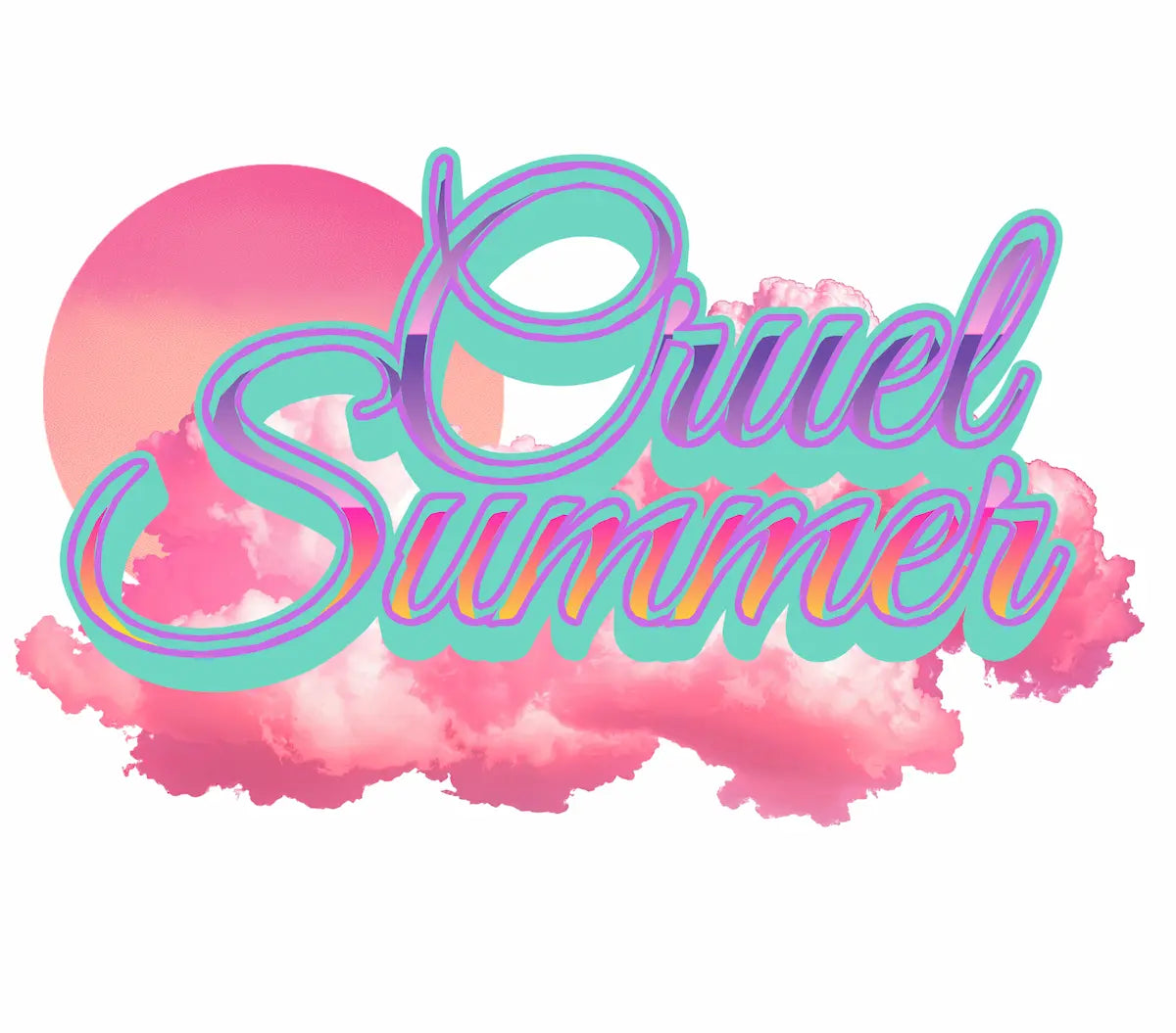 Playera Cruel Summer Sunset