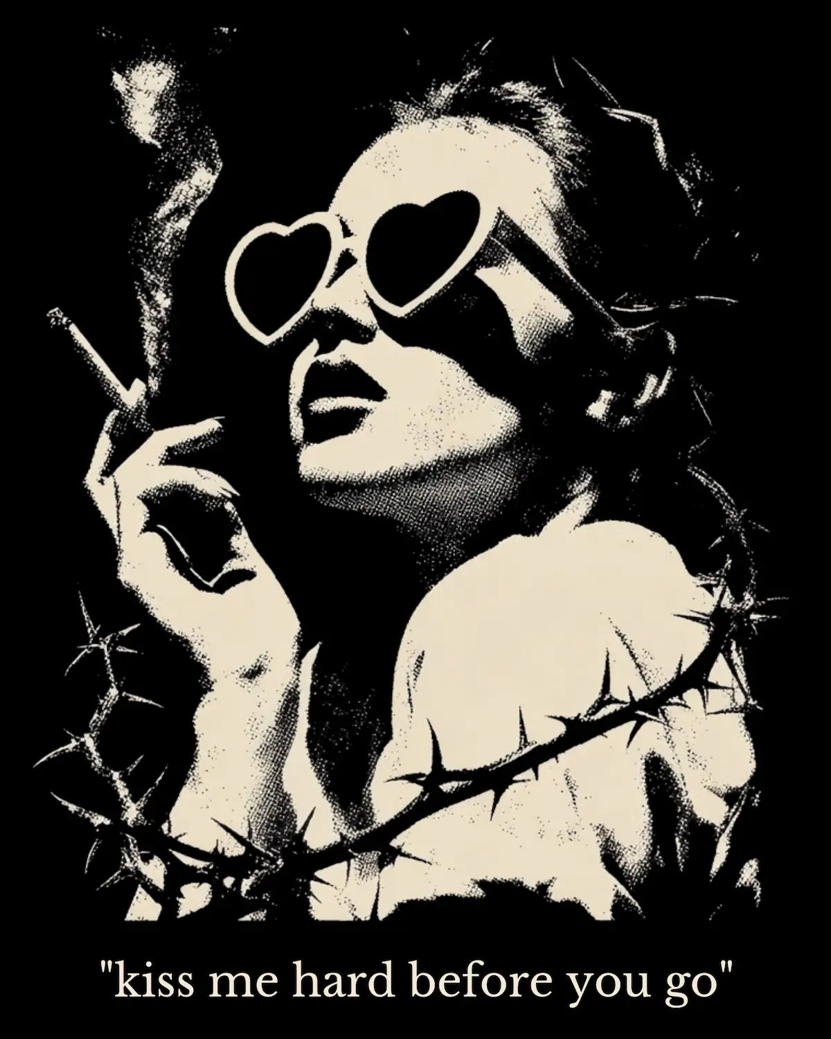 Playera Kiss me Hard
