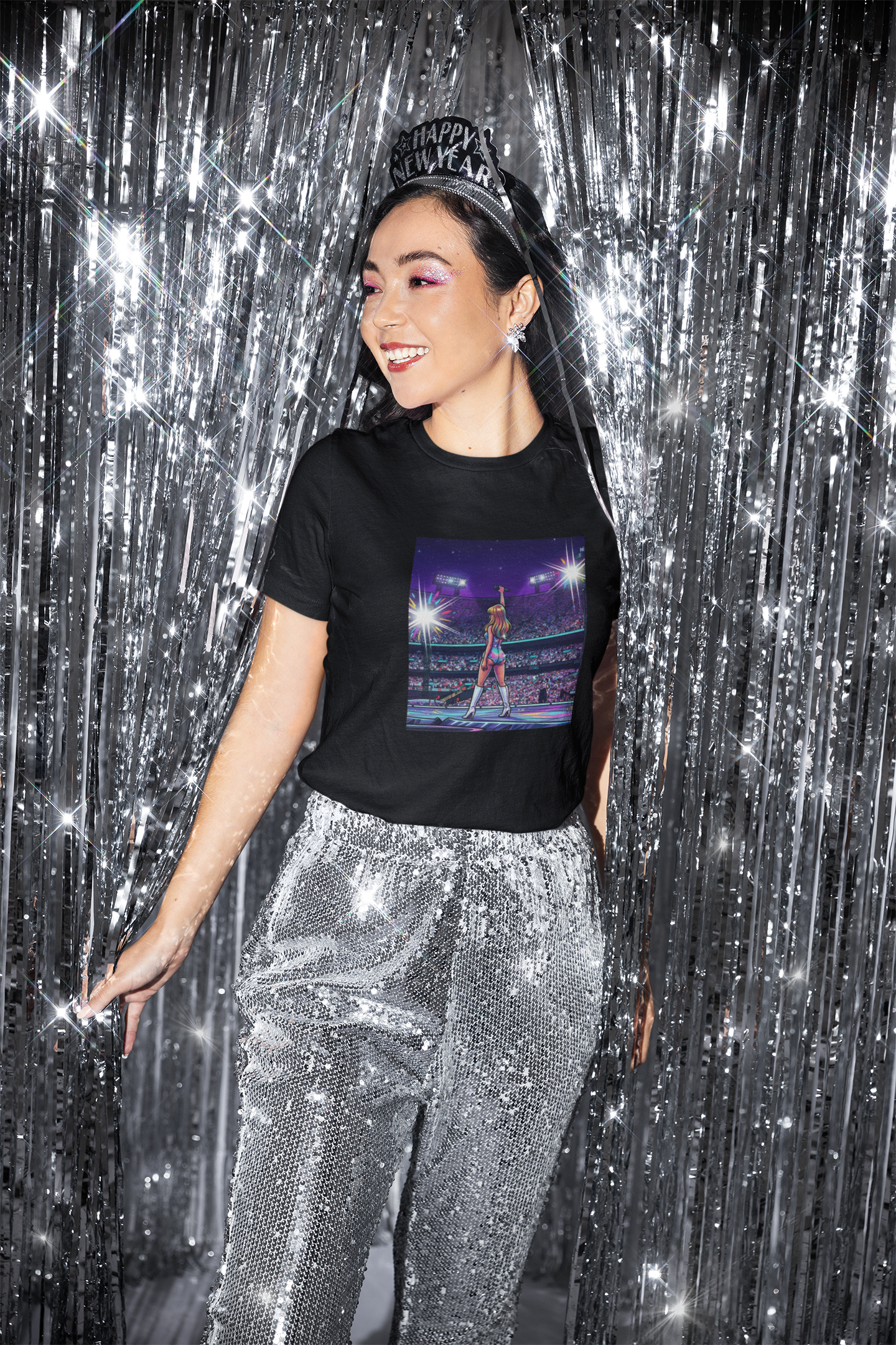 Playera The Eras Stage - Night Edition (Negra)