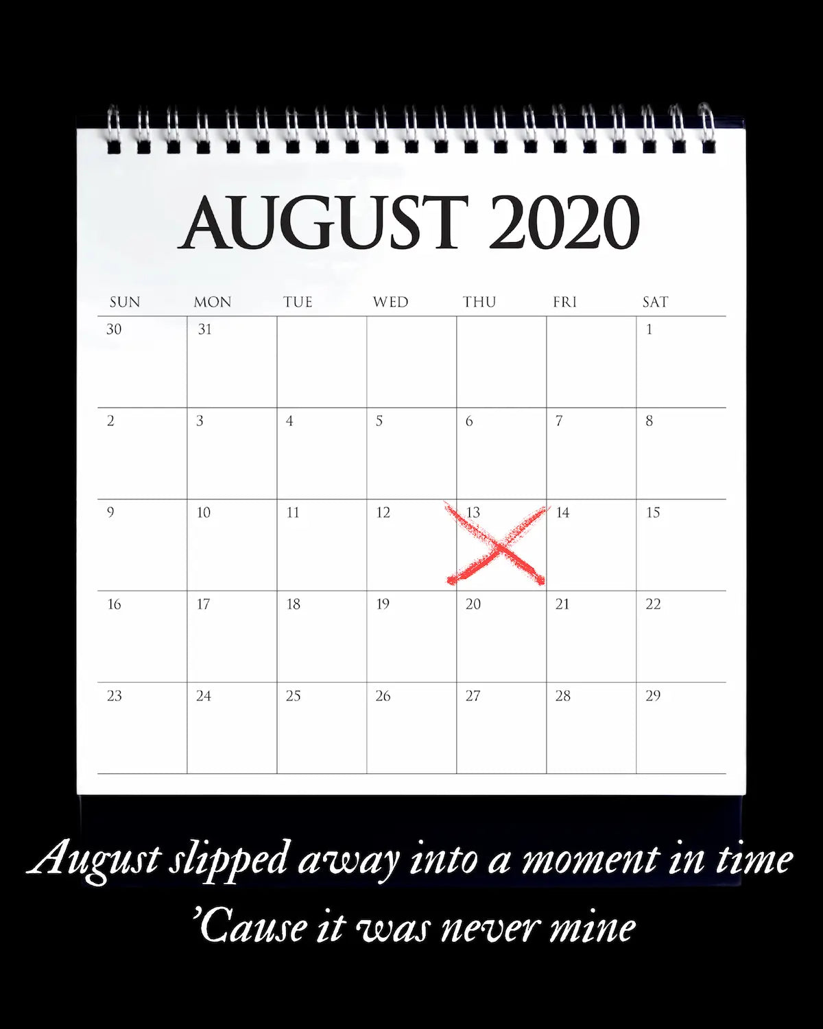 Playera Calendario Nostalgico