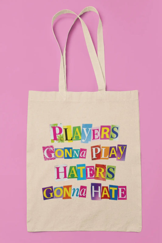 Tote bag Players and haters