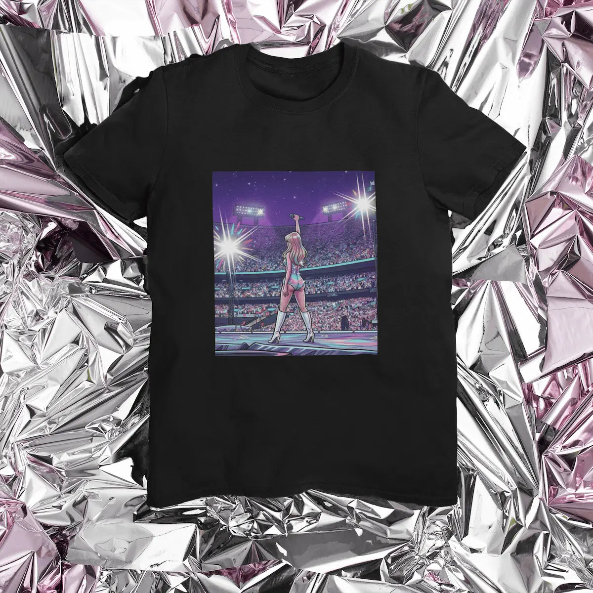 Playera The Eras Stage - Night Edition (Negra)
