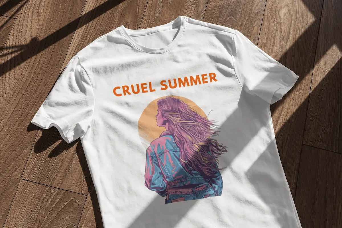 Playera Cruel Summer - Aesthetic Profile (Blanca)