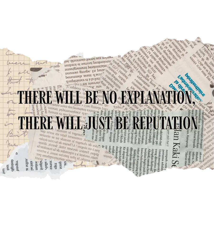 Playera No Explanation Newspaper